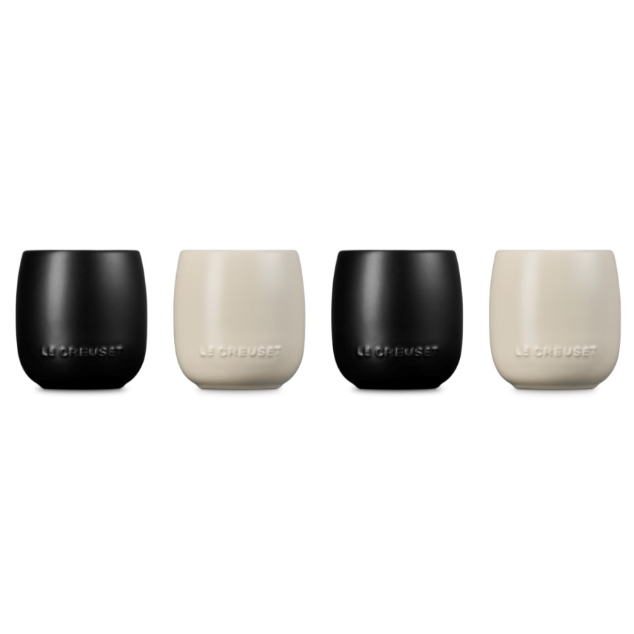 additioanl image for  Le Creuset 4 Tumbler S/Blk & Bro. 380 ml 